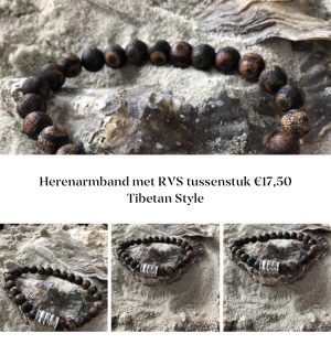 natuursteen armbanden